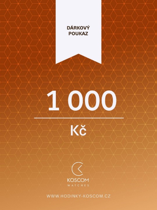 Obrázek Dárkový poukaz 1 000 Kč