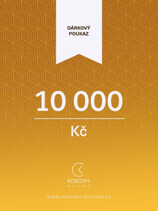 Obrázek Dárkový poukaz 10 000 Kč